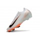 Nike Air Zoom Mercurial Vapor XVI Elite FG Blanc Noir Orange