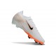 Nike Air Zoom Mercurial Vapor XVI Elite FG Blanc Noir Orange
