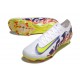 Nike Air Zoom Mercurial Vapor XVI Elite FG Blanc Jaune Violet Rouge