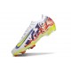 Nike Air Zoom Mercurial Vapor XVI Elite FG Blanc Jaune Violet Rouge