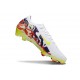 Nike Air Zoom Mercurial Vapor XVI Elite FG Blanc Jaune Violet Rouge