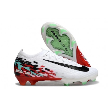 Nike Air Zoom Mercurial Vapor XVI Elite FG Blanc Noir Rouge