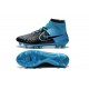 Crampon de Football Homme Nike Magista Obra FG ACC Cuir Noir Bleu