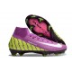 Nike Zoom Mercurial Superfly X Elite FG Violet Jaune Blanc