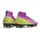 Nike Zoom Mercurial Superfly X Elite FG Violet Jaune Blanc