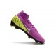 Nike Zoom Mercurial Superfly X Elite FG Violet Jaune Blanc