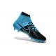 Crampon de Football Homme Nike Magista Obra FG ACC Cuir Noir Bleu