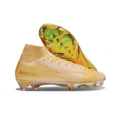 Nike Zoom Mercurial Superfly X Elite FG Jaune Or