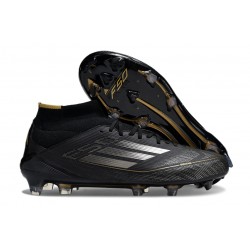 adidas F50 Elite Mid FG Nouveau Dark Spark - Noir Argenté Doré