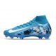 Nike Mercurial Superfly 10 Elite FG Bleu Blanc