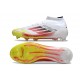 adidas F50 Elite Mid FG Nouveau Advancement - Blanc Rouge Jaune