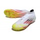 adidas F50 Elite Mid FG Nouveau Advancement - Blanc Rouge Jaune