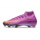 Nike Mercurial Superfly 10 Elite FG Violet Jaune