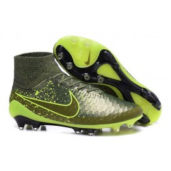 Crampon de Football Homme Nike Magista Obra FG ACC Power Clash Vert
