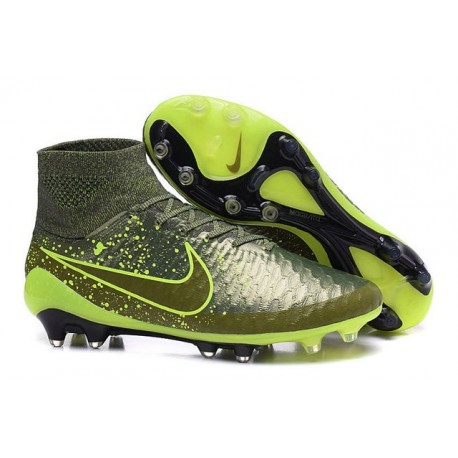 Crampon de Football Homme Nike Magista Obra FG ACC Power Clash Vert