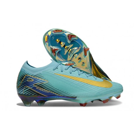 Nike Air Zoom Mercurial Vapor XVI Elite FG Bleu Or