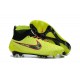 Chaussures Foot Nouvelle Nike Magista Obra FG ACC Volt Rouge Noir