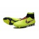 Chaussures Foot Nouvelle Nike Magista Obra FG ACC Volt Rouge Noir