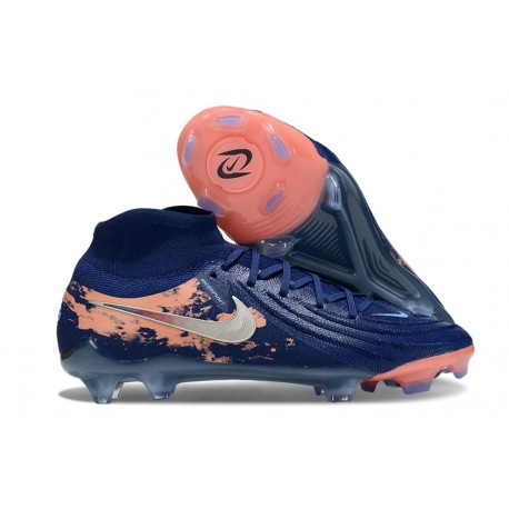 Nike Phantom Luna II Elite FG Erling Haaland Bleu Argent Orange