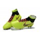 Chaussures Foot Nouvelle Nike Magista Obra FG ACC Volt Rouge Noir