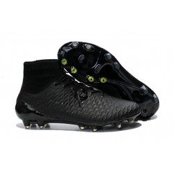 Crampon de Football Homme Nike Magista Obra FG ACC Tout Noir
