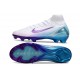 Nike Mercurial Superfly 10 Elite FG Blanc Violet Bleu