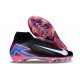 Nike Mercurial Superfly 10 Elite FG Noir Blanc Bleu