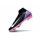 Nike Mercurial Superfly 10 Elite FG Noir Blanc Bleu