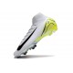 Nike Mercurial Superfly 10 Elite FG Blanc Noir Jaune