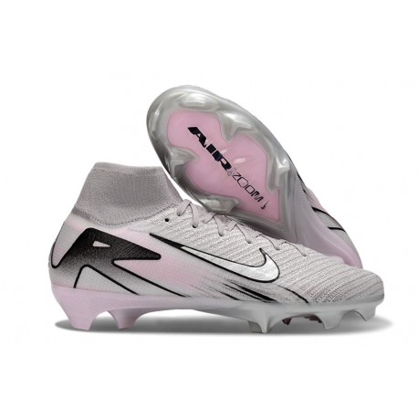 Nike Mercurial Superfly 10 Elite FG Gris Blanc