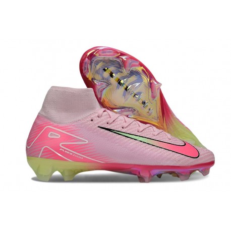 Nike Mercurial Superfly 10 Elite FG Rose Jaune
