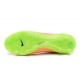 Chaussures Foot Nouvelle Nike Magista Obra FG ACC Cuir Jaune Volt Noir