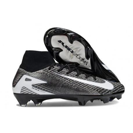 Nike Mercurial Superfly 10 Elite FG Noir Blanc