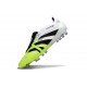 adidas Predator Elite Foldover Tongue FG Blanc Noir Citron Lucid