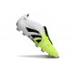 adidas Predator Elite Foldover Tongue FG Blanc Noir Citron Lucid