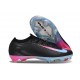 Nike Zoom Mercurial Vapor 16 Elite FG Nouveau Noir Rose Bleu