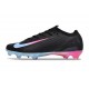 Nike Zoom Mercurial Vapor 16 Elite FG Nouveau Noir Rose Bleu