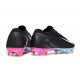 Nike Zoom Mercurial Vapor 16 Elite FG Nouveau Noir Rose Bleu