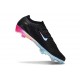 Nike Zoom Mercurial Vapor 16 Elite FG Nouveau Noir Rose Bleu