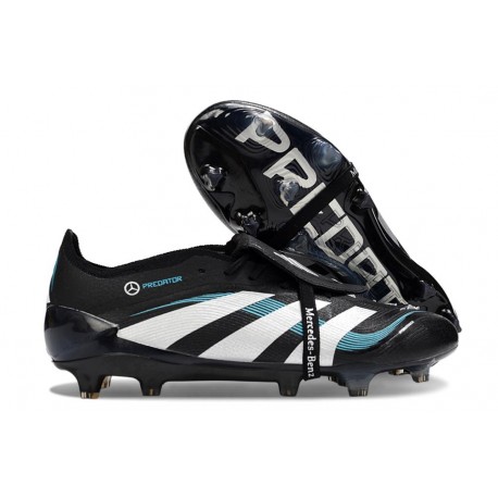 adidas Predator Elite Foldover Tongue FG Noir Banc Bleu