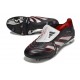 adidas Predator Elite Foldover Tongue FG Noir Blanc Rouge