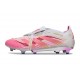 adidas Predator Elite FT 2025 FG Rose Blanc