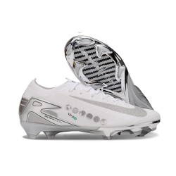 Nike Zoom Mercurial Vapor 16 Elite FG Nouveau Blanc Argent