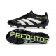 adidas Predator Elite FG Nouvelles Noir Blanc Citron Lucid