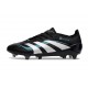 adidas Predator Elite FG Nouvelles Noir Blanc Bleu