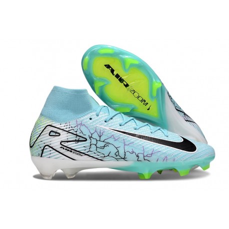 Nike Air Zoom Mercurial Superfly X Elite FG Vert Noir