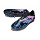Crampons adidas F50 Elite Laceless FG Noir Rose Bleu
