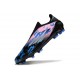 Crampons adidas F50 Elite Laceless FG Noir Rose Bleu
