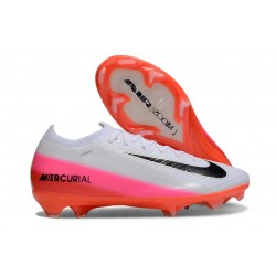 Nike Zoom Mercurial Vapor 16 Elite FG Rouge Université Blanc Obsidienne Foncé