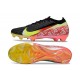 Nike Zoom Mercurial Vapor 16 Elite FG X VINI JR Noir Jaune Dynamique Vert Etincelle Cramoisi Brt